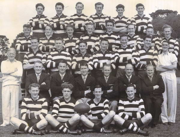  Geelong Thirds 1951 (John extreme left top row) 