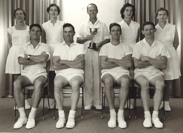 Teesdale team March 1956 (John left front row)